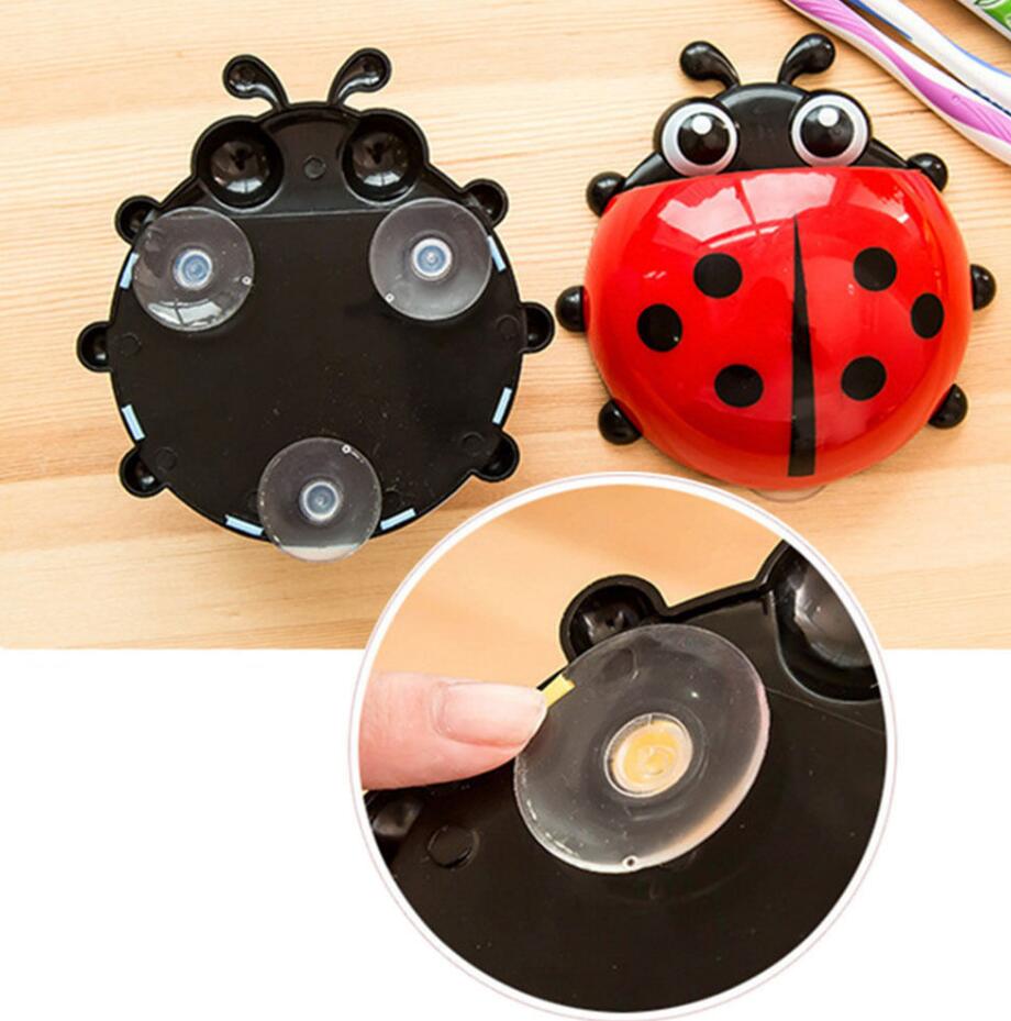 Ladybug Suction Toothbrush Holder