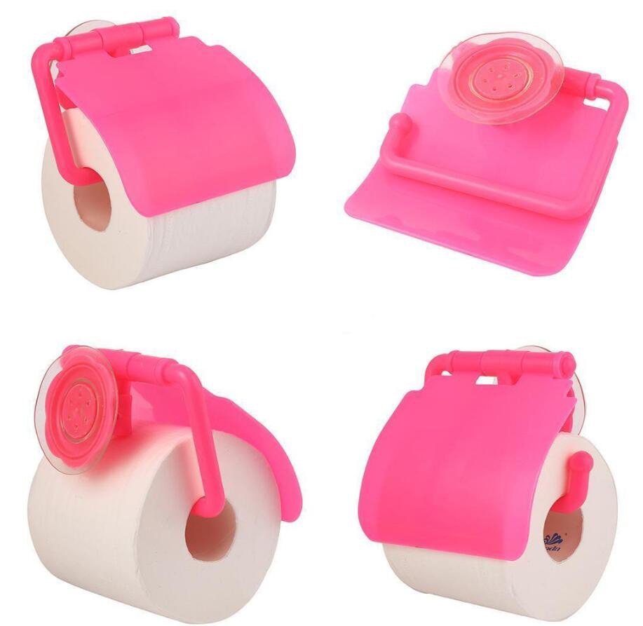 Bathroom Toilet Tissue Roll Paper Plastic Holder