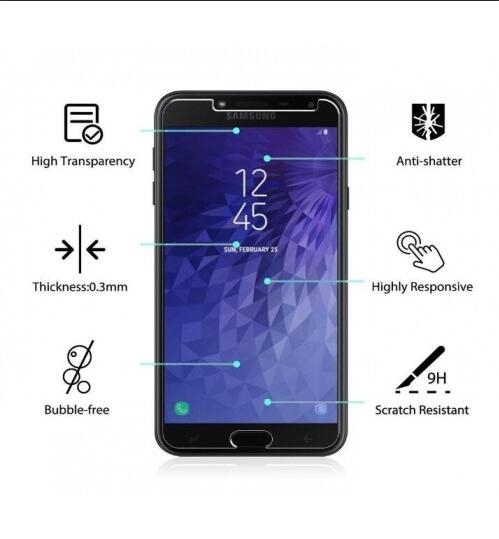Galaxy J4 Plus Tempered Glass Screen Protector