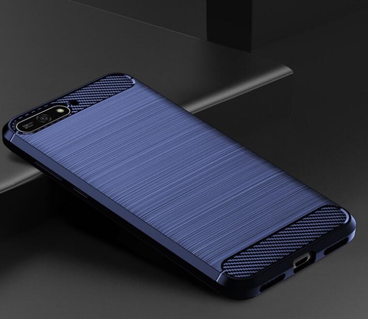 Huawei Y6 2018 Case Carbon Fibre Shockproof Armour Case Huawei Y6 2018 Case Carbon Fibre Shockproof Armour Case