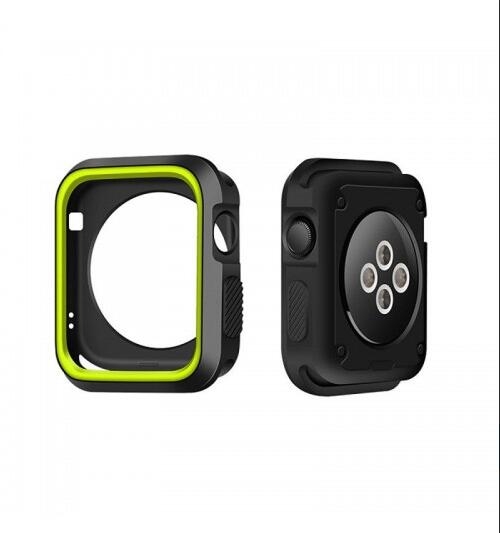 Apple watch iwatch Case Cover gen 44mm Protective Gel Silikon Bumper S4