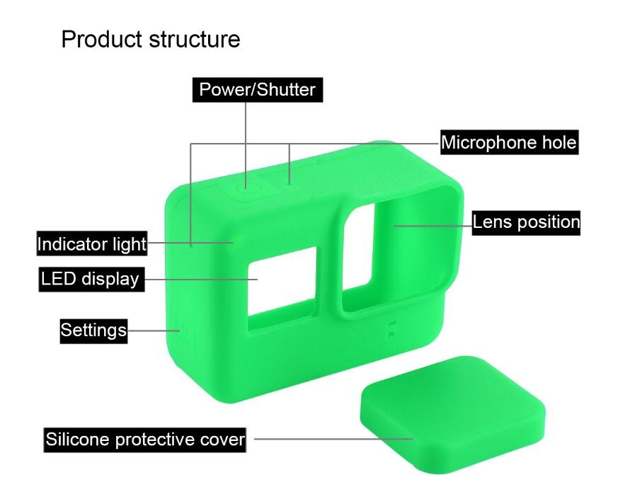 Silicone Case compatible with GoPro HERO 7