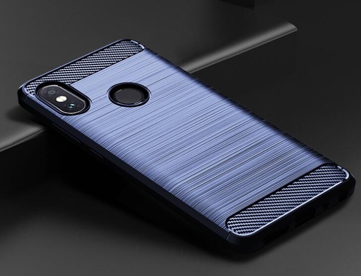 Xiaomi Redmi Note 5 Case Carbon Fibre Shockproof Armour Case