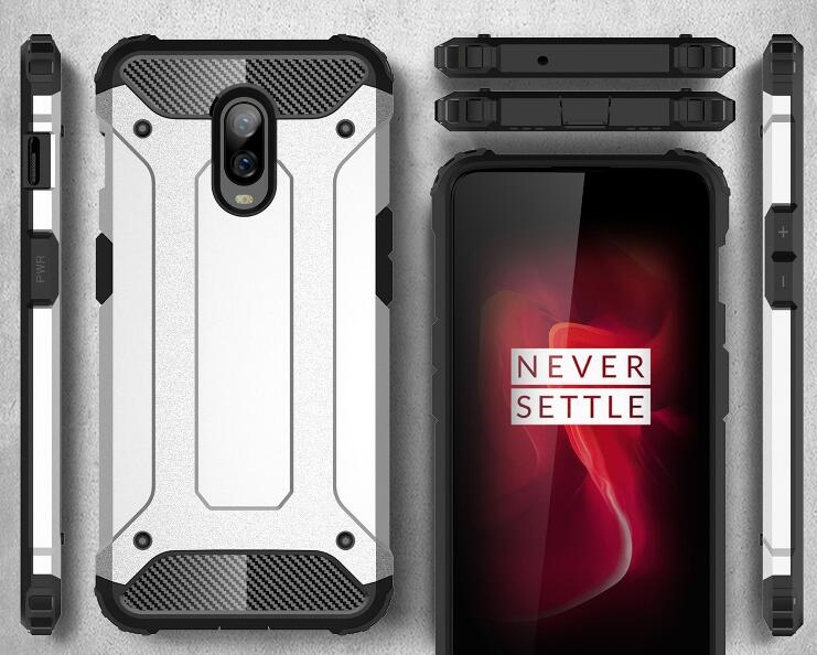 OnePlus 6T Case Armor  Rugged Holster Case