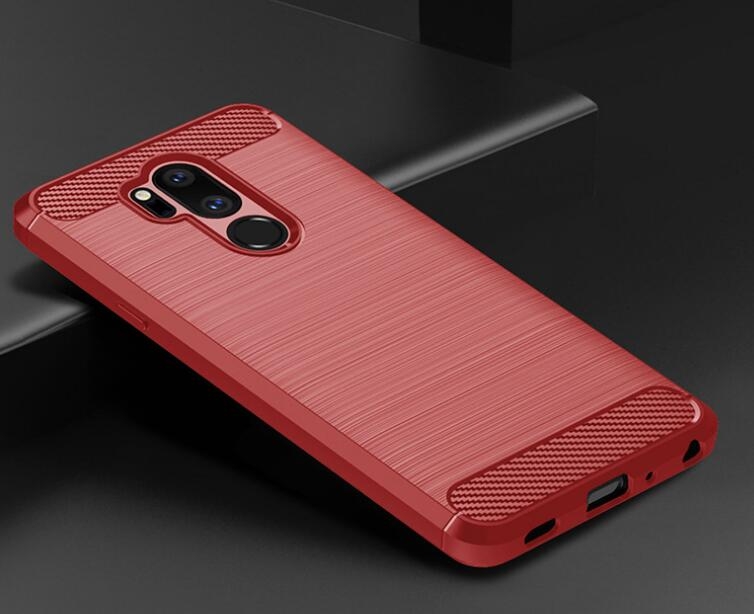 LG G7 Case Carbon Fibre Shockproof Armour Case