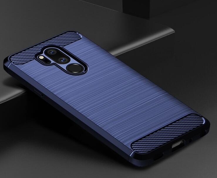 LG G7 Case Carbon Fibre Shockproof Armour Case