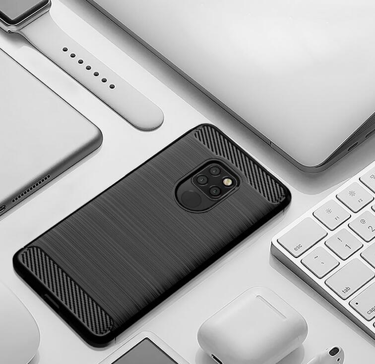 Huawei Mate 20 Case Carbon Fibre Shockproof Armour Case