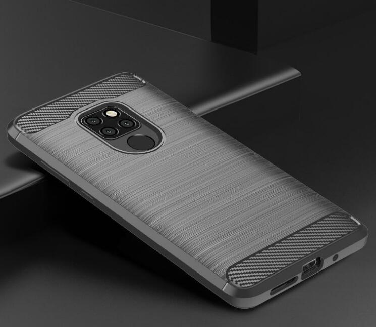 Huawei Mate 20 Case Carbon Fibre Shockproof Armour Case