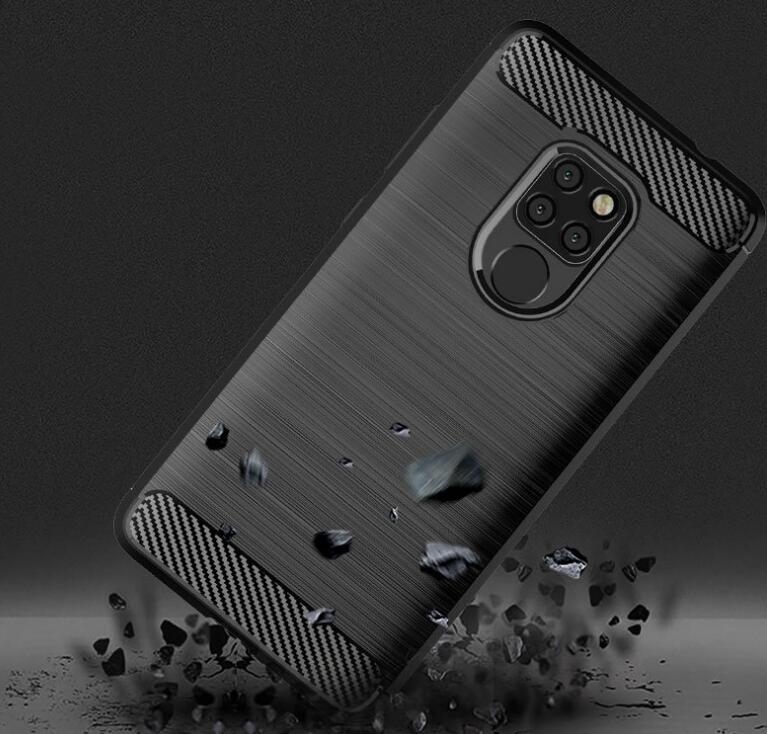 Huawei Mate 20 Case Carbon Fibre Shockproof Armour Case