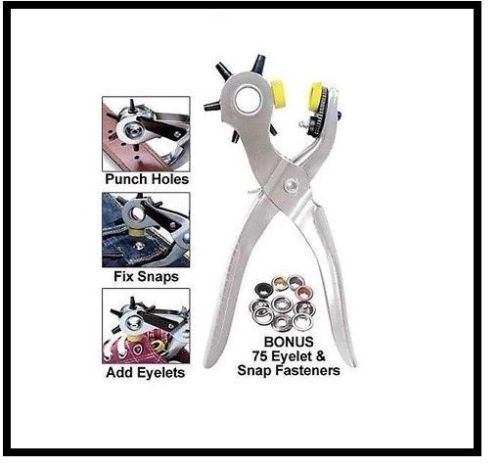 Heavy Duty Leather Hole Punch Pliers Belt Holes Heavy Duty Leather Hole Punch Pliers Belt Holes