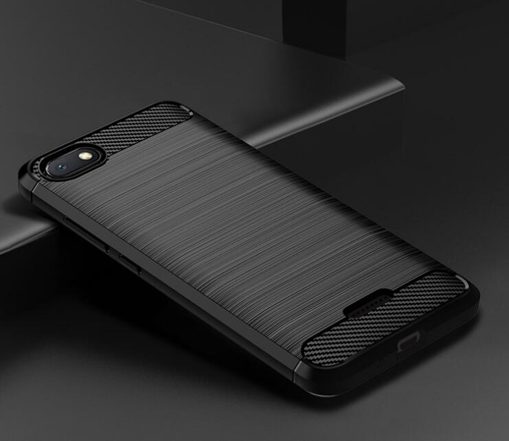 Xiaomi Redmi 6A Case Carbon Fibre Shockproof Armour Case Xiaomi Redmi 6A Case Carbon Fibre Shockproof Armour Case