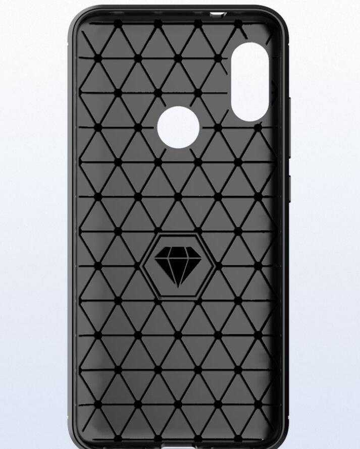 Xiaomi Redmi 6 Pro Case Carbon Fibre Shockproof Armour Case