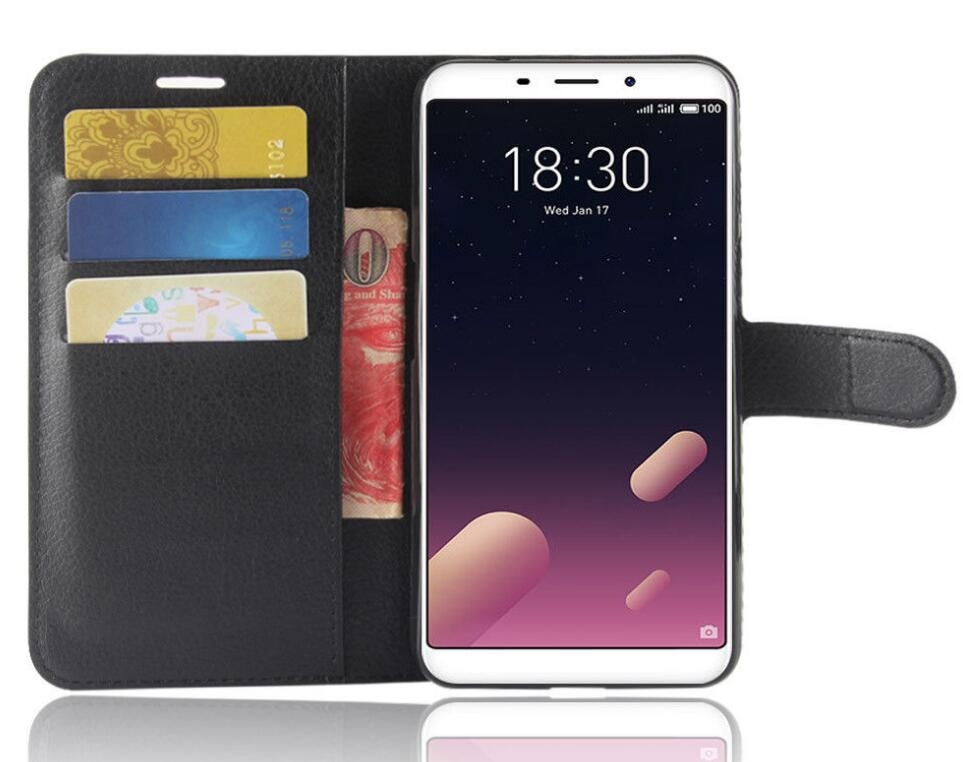 Meizu M6s wallet leather case