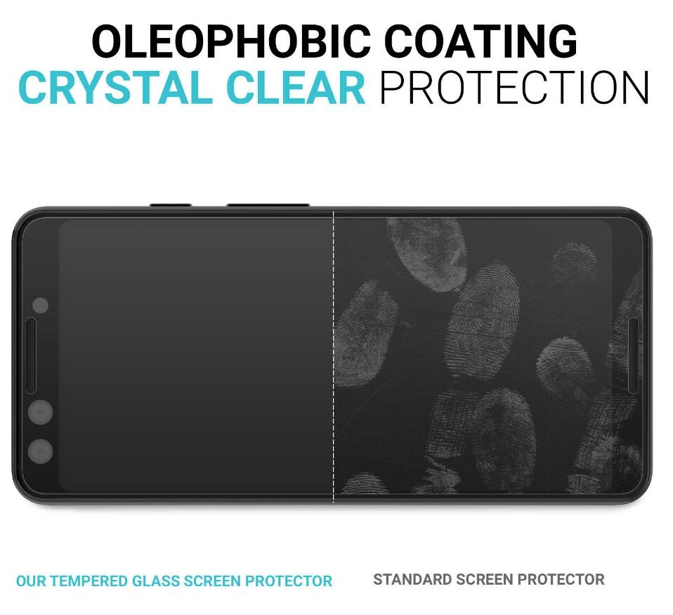 Google Pixel 3 Tempered Glass Full Screen Protector Google Pixel 3 Tempered Glass Full Screen Protector