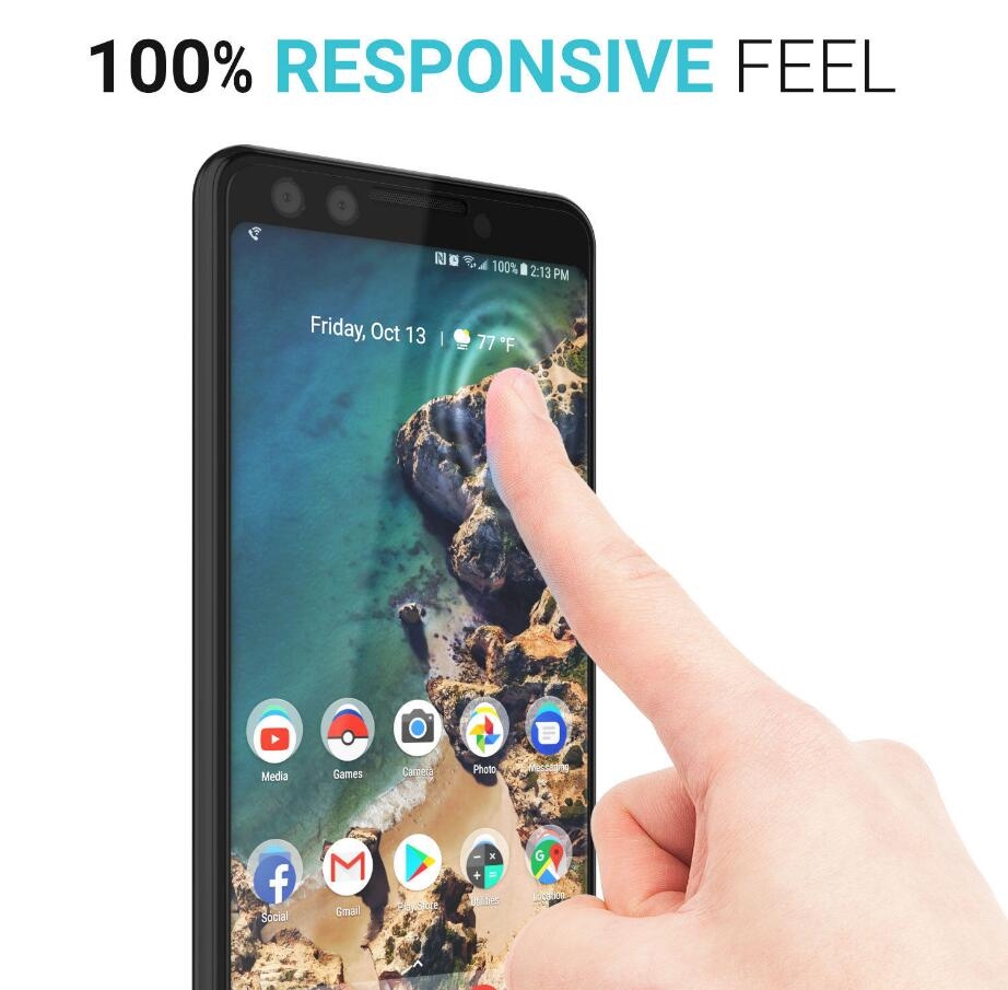 Google Pixel 3 Tempered Glass Full Screen Protector Google Pixel 3 Tempered Glass Full Screen Protector