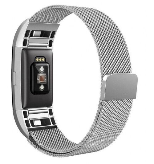 Fitbit Charge 3 Replacement Bands stainless steel-large