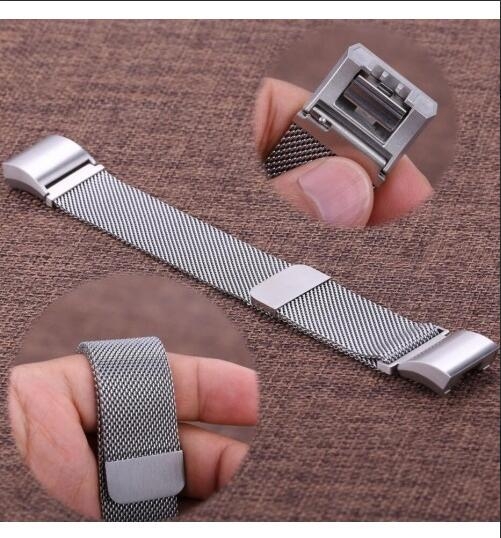 Fitbit Charge 3 Replacement Bands stainless steel-large