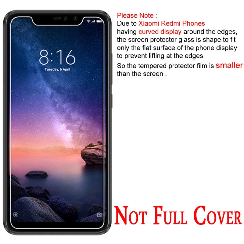 XiaoMi Mi A2 Tempered Glass Screen Protector