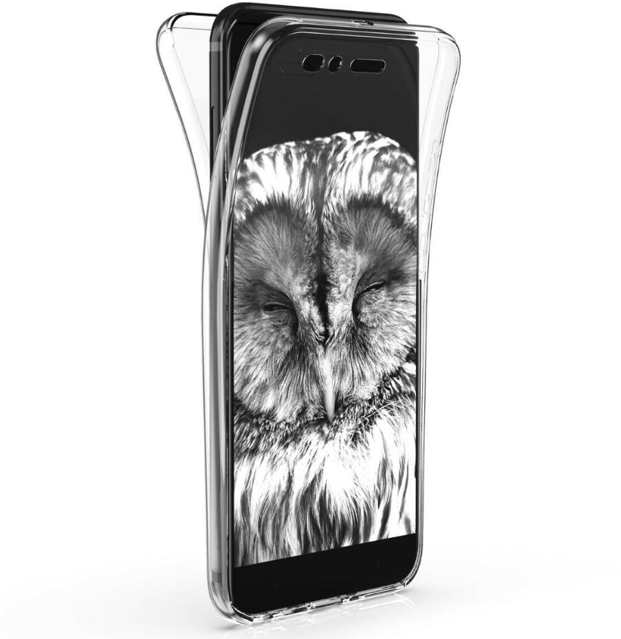 Xiaomi MI A1 case 2 piece transparent full body protector case