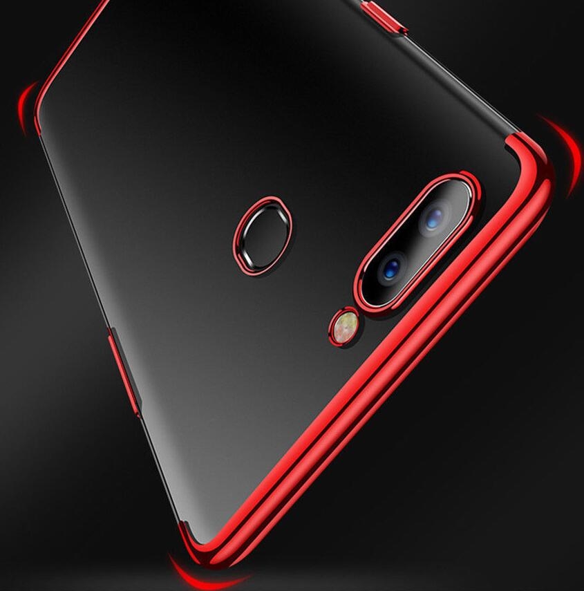 Oppo R11s Plus case bumper clear gel back cover