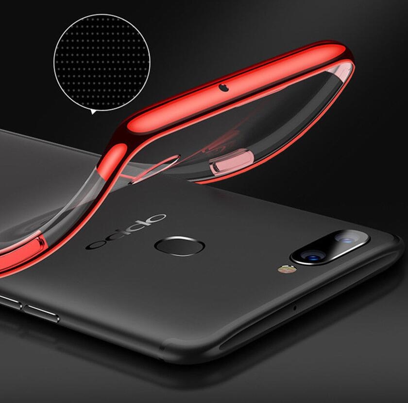 Oppo R11s Plus case bumper clear gel back cover