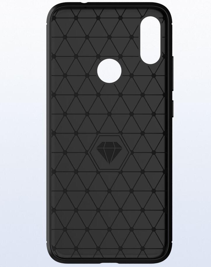 Xiaomi Redmi Note 7 Case Carbon Fibre Shockproof Armour Case