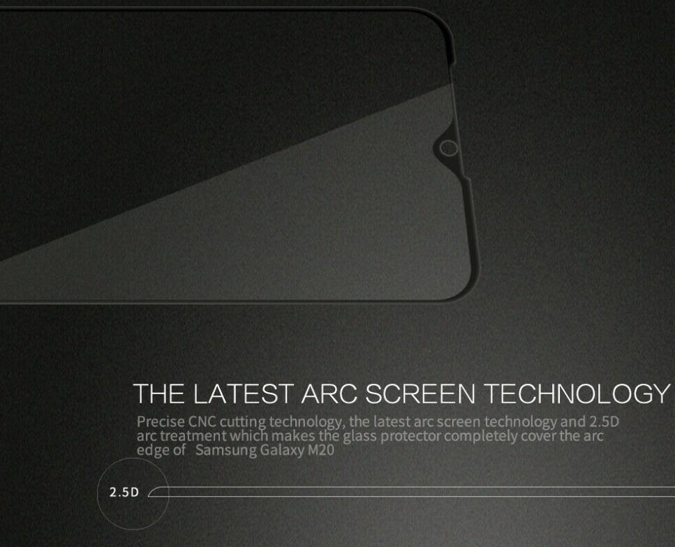 Galaxy M20 Full Screen Tempered Glass Screen Protector Film