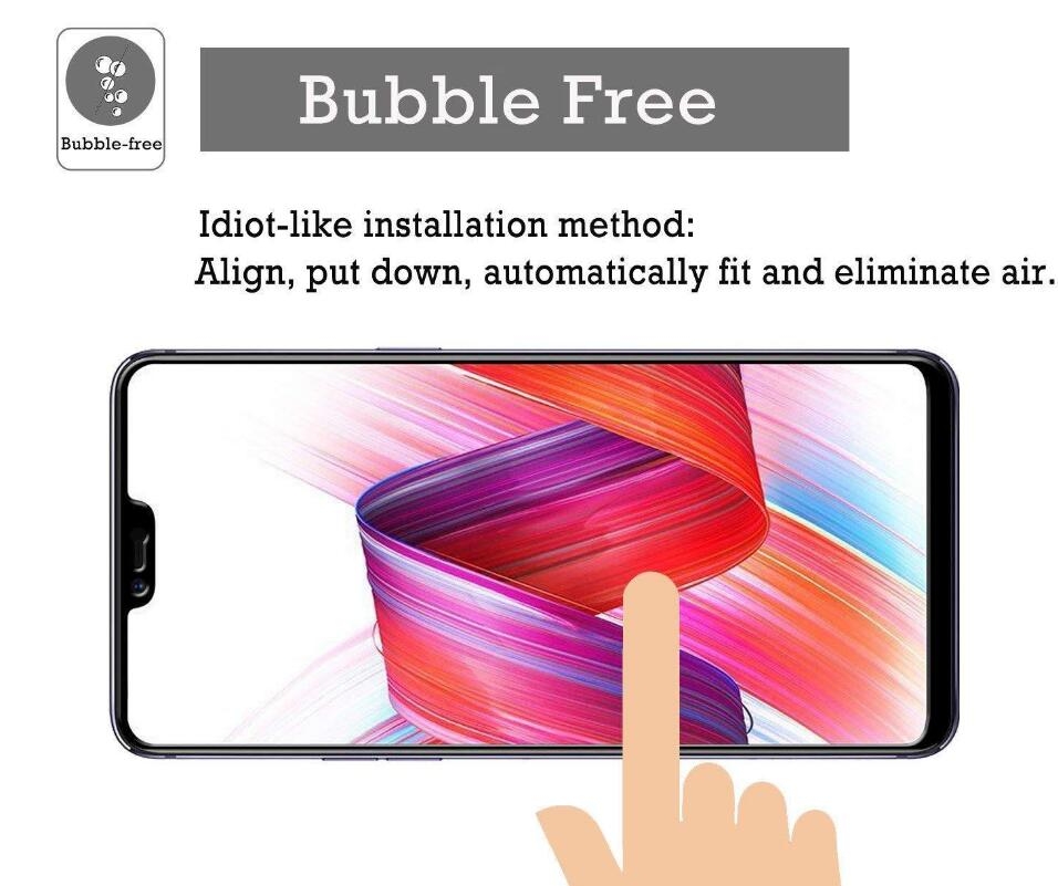 Oppo AX5 Tempered Glass Screen Protector Full Screen