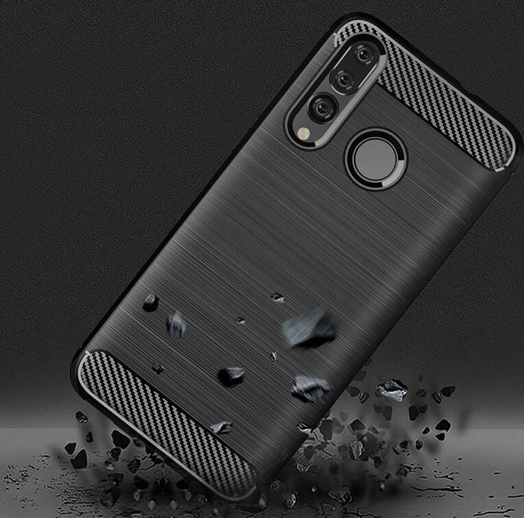 Huawei nova 4 Case Carbon Fibre Shockproof Armour Case