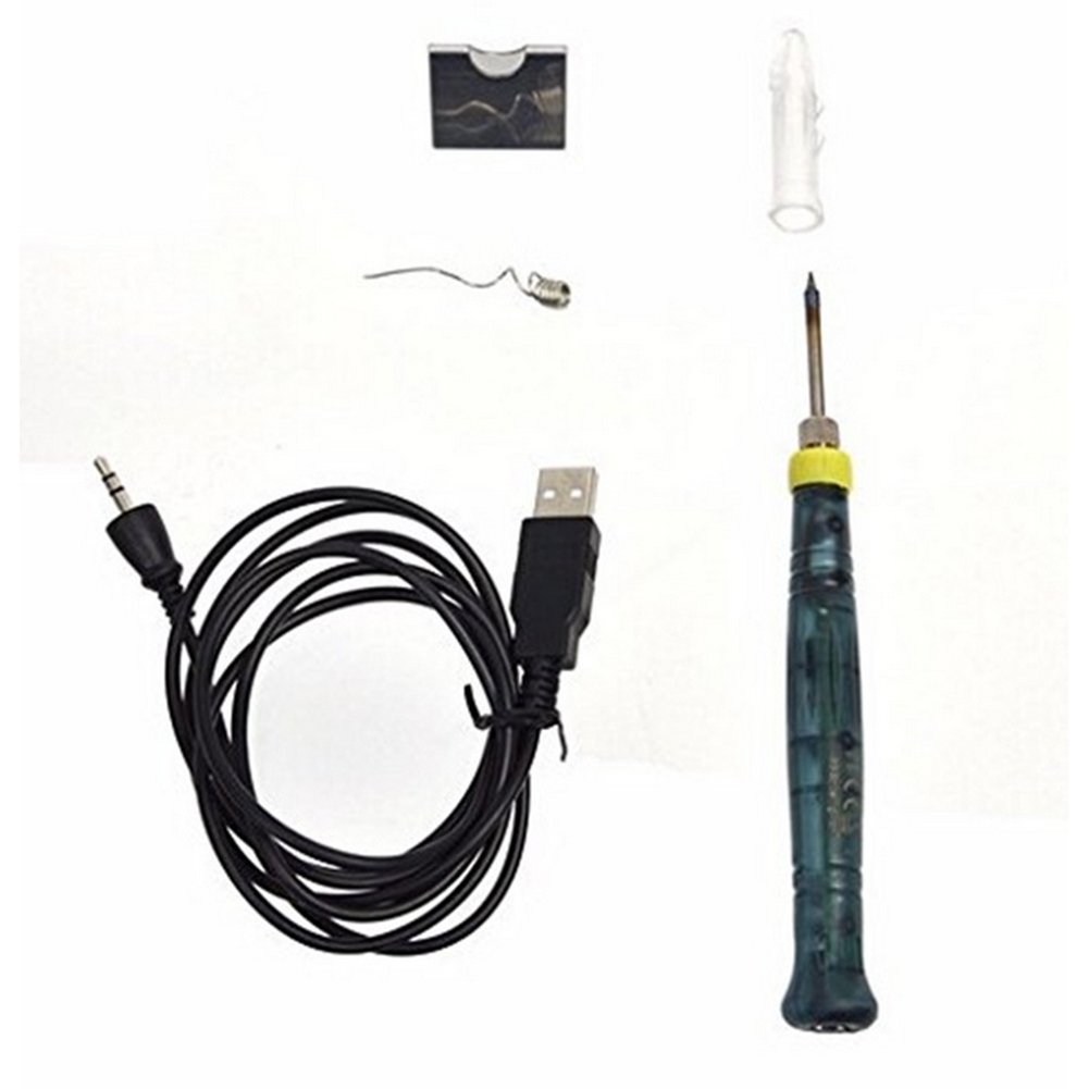 Soldering Iron USB 5V 8W with Stand Tool Kit Soldering Iron USB 5V 8W with Stand Tool Kit