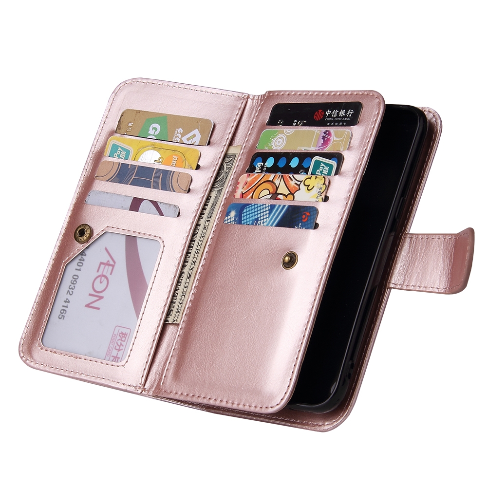 Galaxy J2 PRO Case Double Wallet Leather Case Detachable