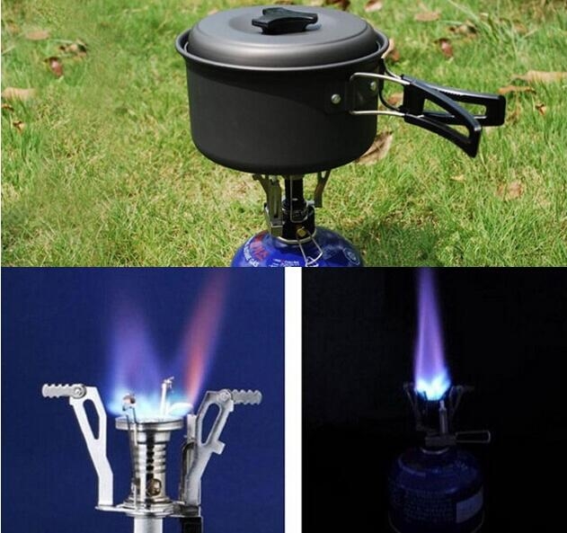 Portable Stove Gas Camping Stove Outdoor Hiking Stoves Jet Cooker Burner Case Portable Stove Gas Camping Stove Outdoor Hiking Stoves Jet Cooker Burner Case
