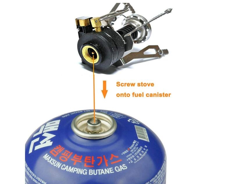 Portable Stove Gas Camping Stove Outdoor Hiking Stoves Jet Cooker Burner Case Portable Stove Gas Camping Stove Outdoor Hiking Stoves Jet Cooker Burner Case
