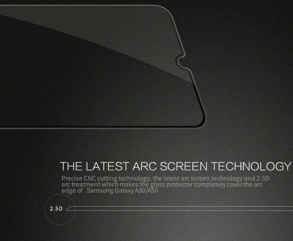 Galaxy A20 Full Screen Tempered Glass Screen Protector Film