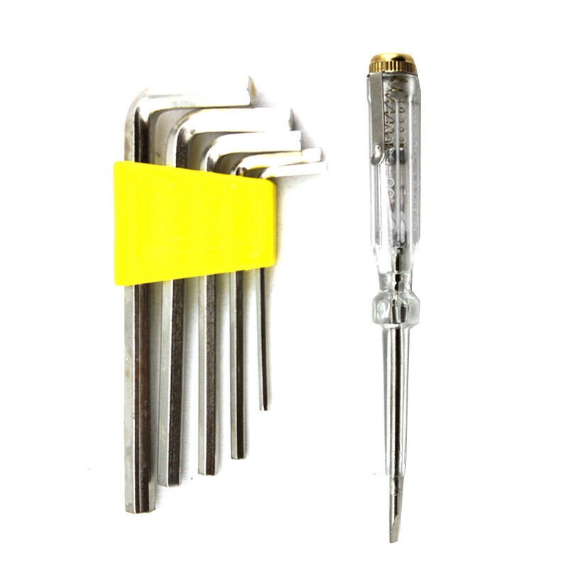 Portable Car 11pcs Hardware Toolbox