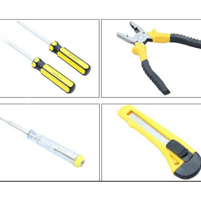 Portable Car 11pcs Hardware Toolbox