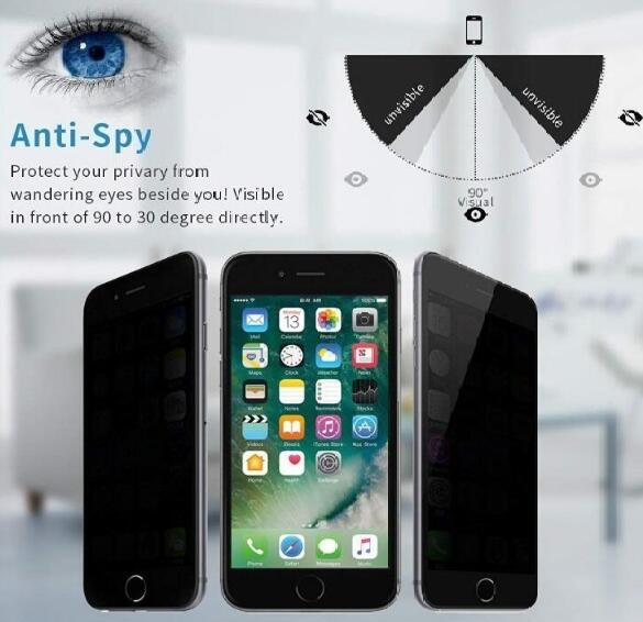 iPhone 5 / 5s / SE Privacy Anti Spy Tempered Glass Screen Protector iPhone 5 / 5s / SE Privacy Anti Spy Tempered Glass Screen Protector
