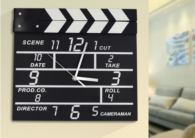 Movie Set Clock