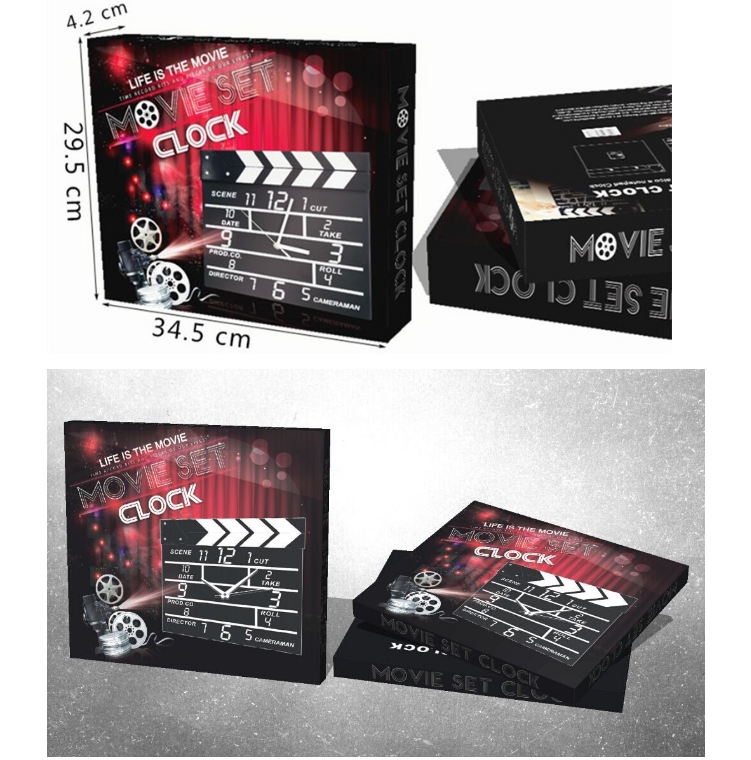 Movie Set Clock