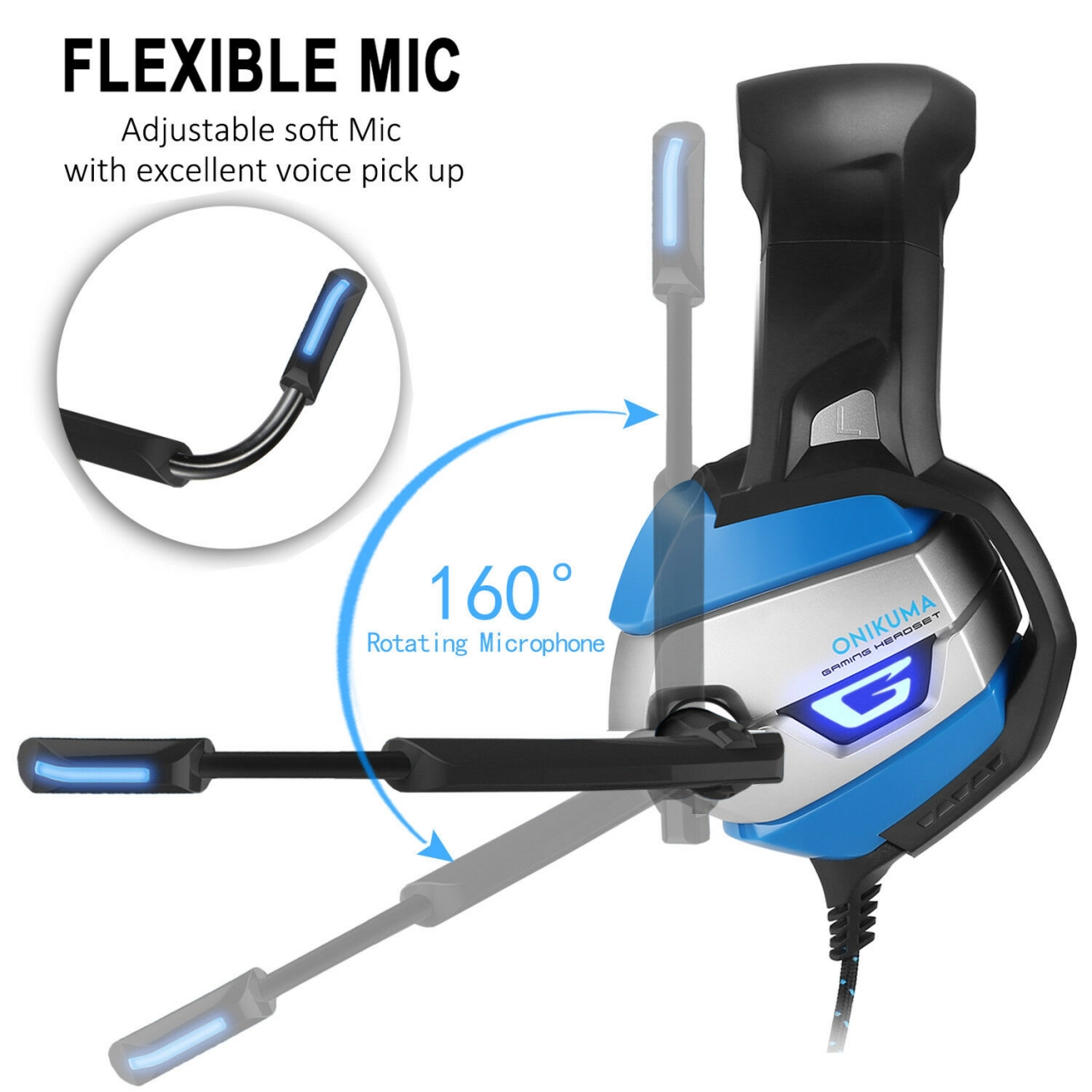 Gaming Headphone ONIKUMA K5 3.5mm