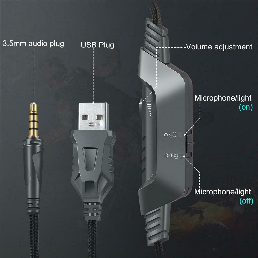 Stereo Gaming Headset Headphone ONIKUMA K6