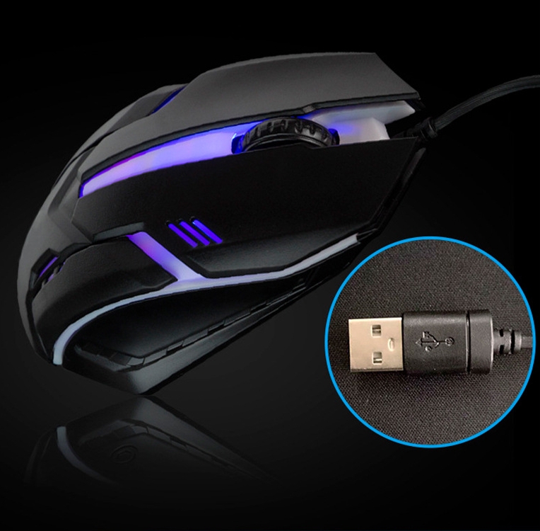 Gaming Mouse Breathing LED Optical Wired Gaming Mouse Breathing LED Optical Wired