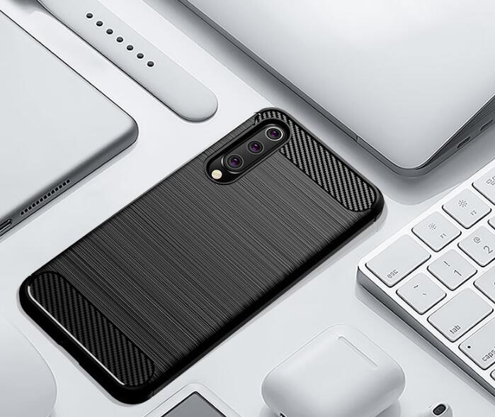 Xiaomi Mi 9 SE case rugged case with carbon fiber