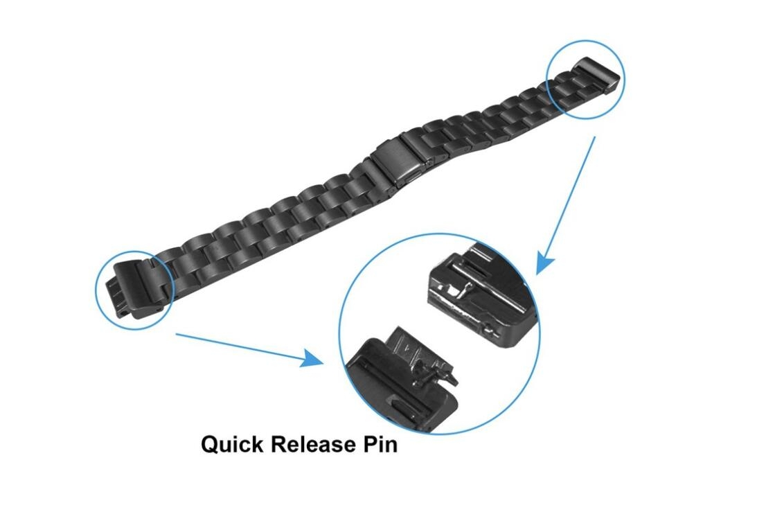 Fitbit Inspire Strap -- Stainless Fitbit Inspire Strap -- Stainless