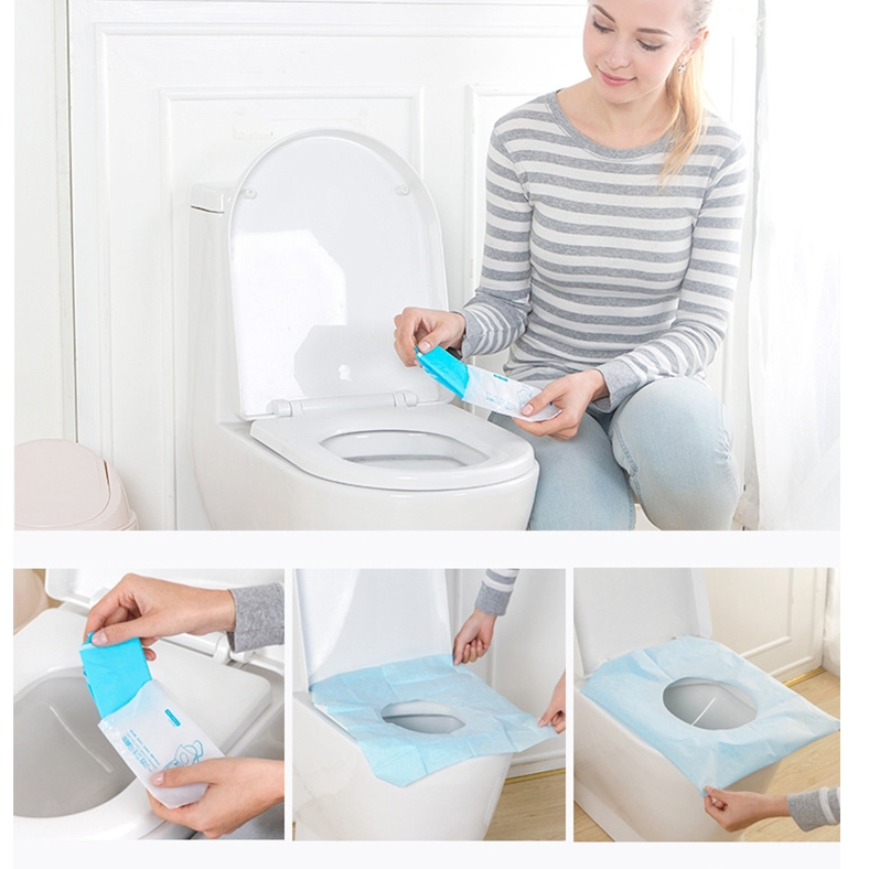 10Pcs Disposable Toilet Seat Pads