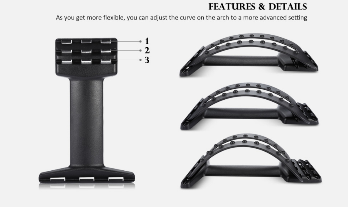 Back Stretcher for Posture Pain Relief