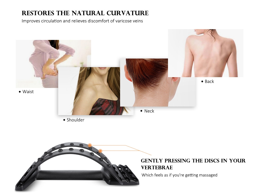 Back Stretcher for Posture Pain Relief