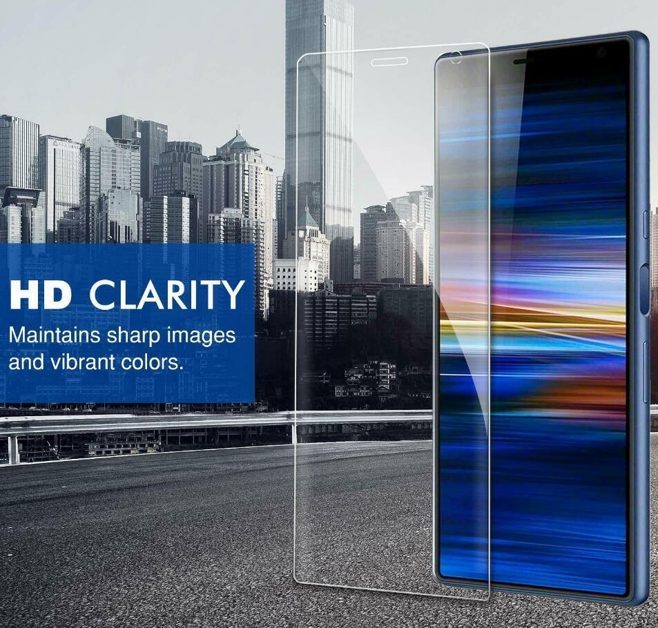 Sony Xperia 10 Plus Tempered Glass Screen Protector Sony Xperia 10 Plus Tempered Glass Screen Protector