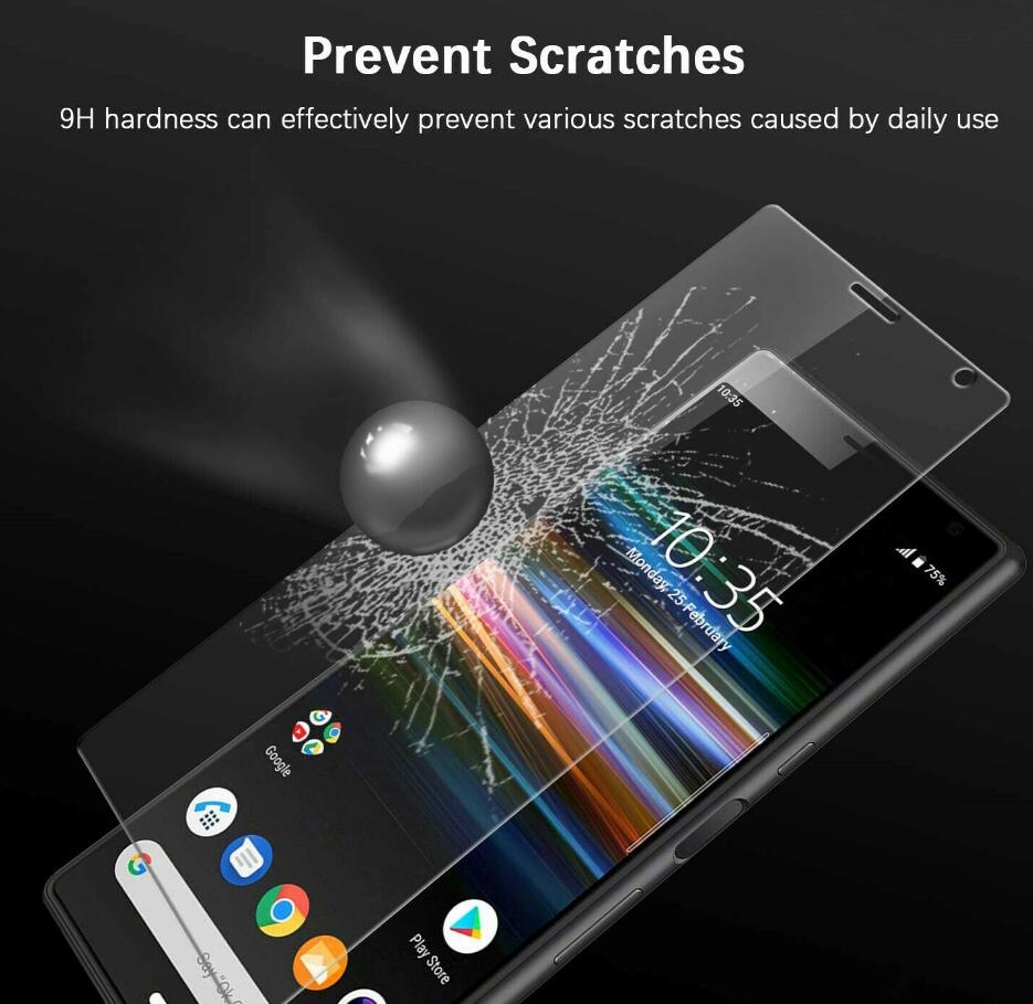 Sony Xperia 10 Plus Tempered Glass Screen Protector Sony Xperia 10 Plus Tempered Glass Screen Protector
