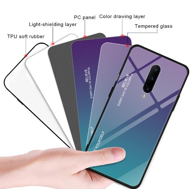 Oneplus 7 Pro Case Gradient Case